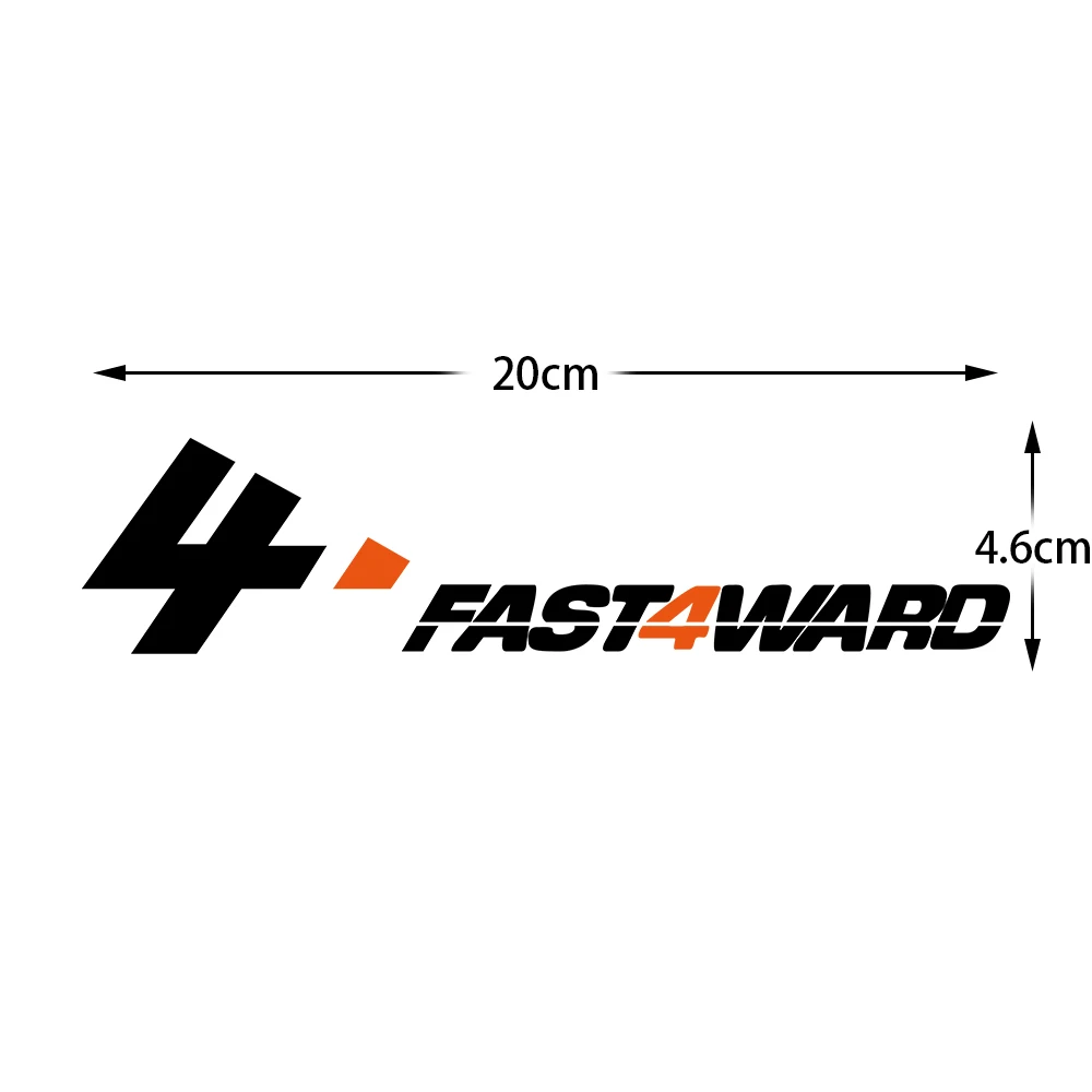 ملصقات JDM FAST4WARD لتصفيف السيارة وديكور السيارة والباب الأمامي ونافذة السيارة والذيل الخلفي والدراجة النارية والشارات