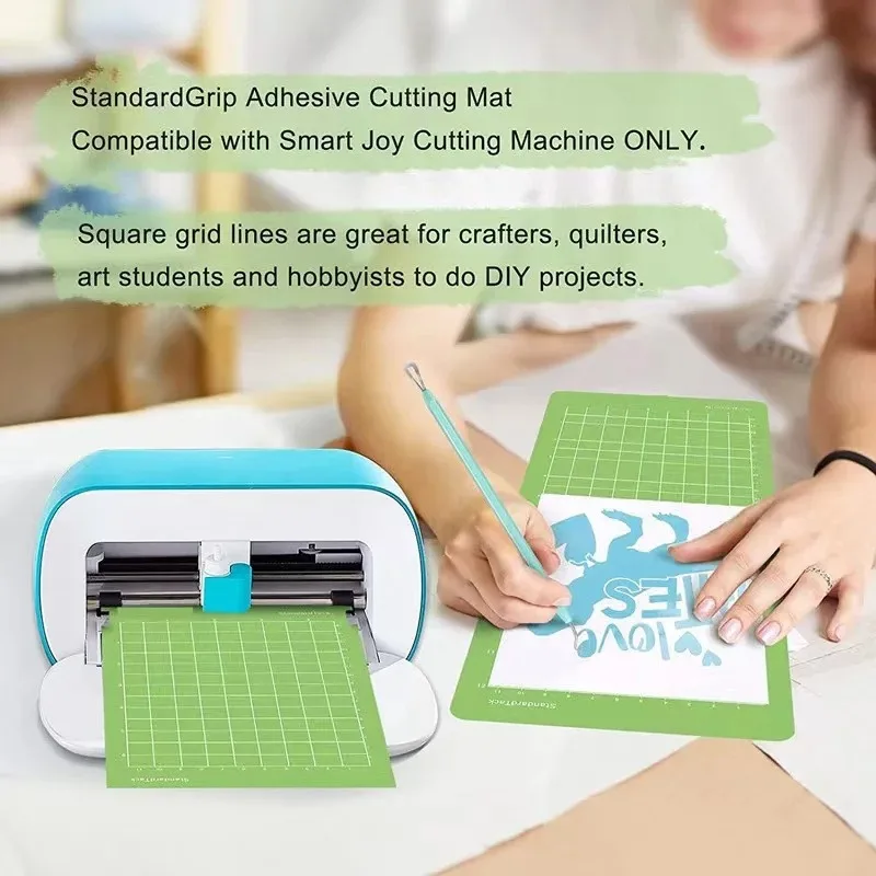لوحة قاعدة لآلة النقش الوردي 30 × 30 سم حصيرة قطع PVC لاصقة متوافقة مع أداة صياغة Cricut Cameo 4