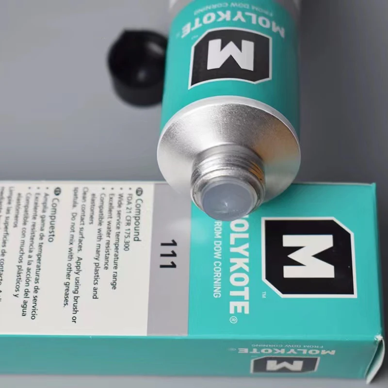 For MOLYKOTE DC111 111 Compound Valve Lubricant Lubricants Sealants Silicone O-ring Sealant 150G 1KG Product