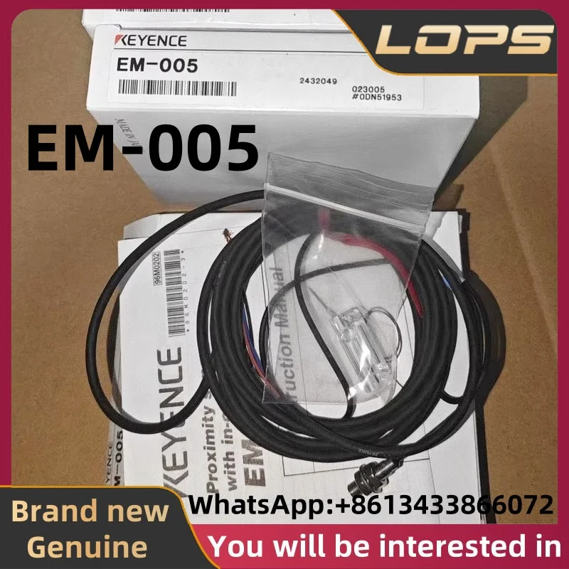 

EM-005 Новый оригинальный KEYENCE Малый датчик приближения, большое количество на складе, добро пожаловать на консультацию