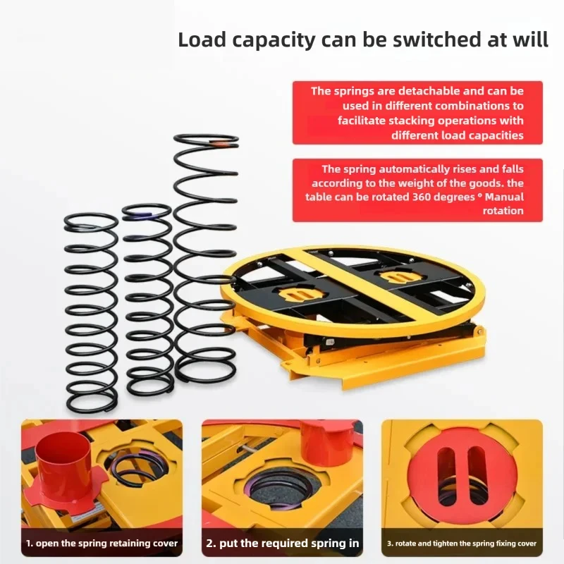 Plataforma elevadora de tijera hidráulica Plataforma de nivelación portátil de 1000 kg/2000 kg adecuada para talleres de almacenes y líneas de montaje.