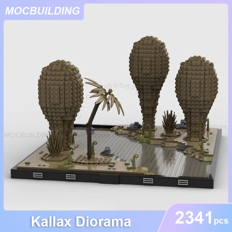 

Kallax Diorama MOC строительные блоки DIY сборка кирпичей космическая архитектура модель дисплей креативная коллекция игрушки подарки 2341 шт.