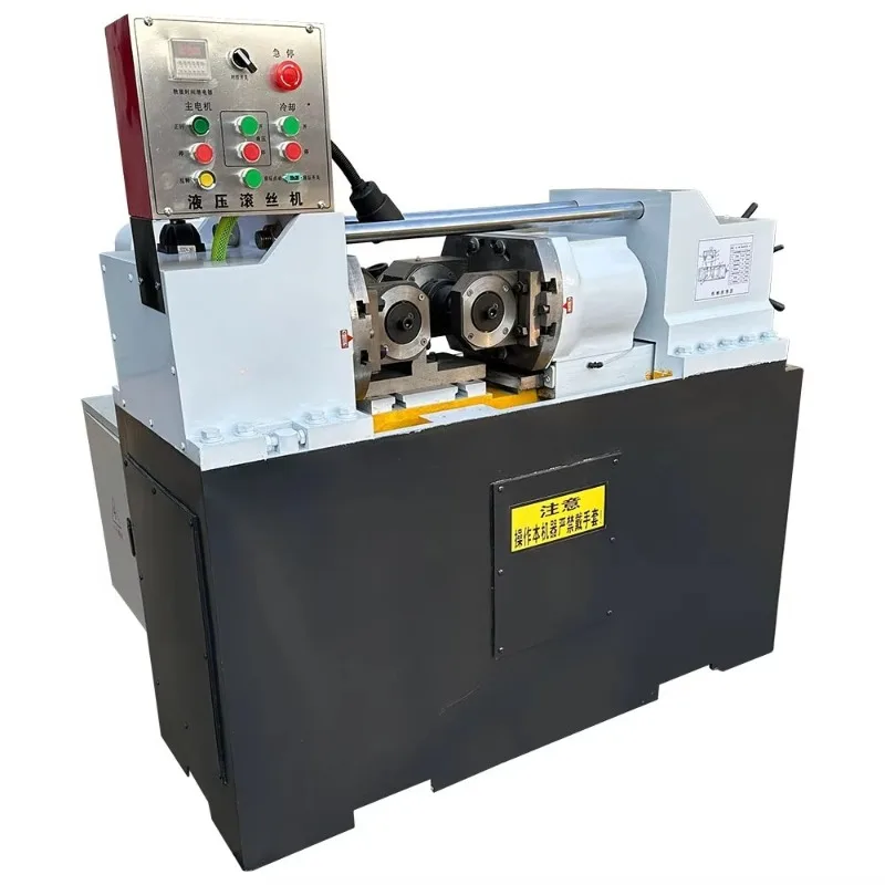 Rebar Thread Rolling Machine Automatic Steel Bar Threading Equipment 16-40mm CE Certified Construction