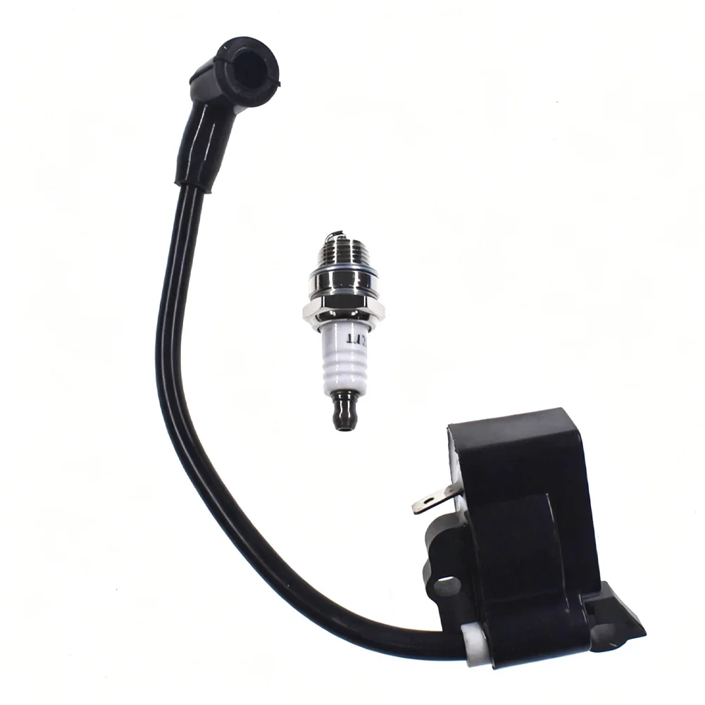 Black Ignition Coil Replacement Ignition Coil For Power Tools Power Tool Part Direct Replacement Reliable Spark