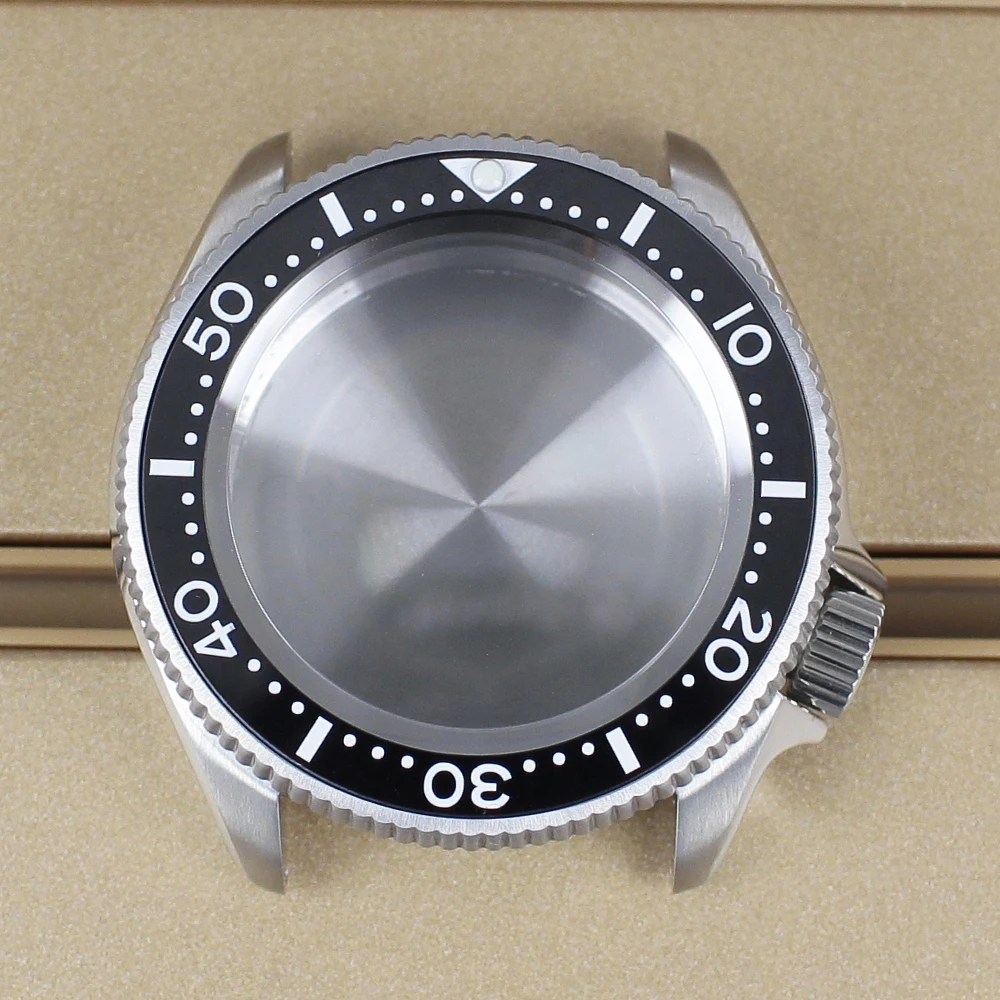 

38mm NH36 Watch Case Sapphire Glass Black/Blue/Green Ceramic Bezel For NH35 NH36 4r36 Movement 28.5mm Dial Mod SKX Parts 10ATM