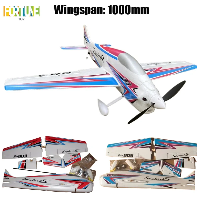 1000mm Wingspan Rc Plane Epo Material F3a Elf F-803 Stunt Performance Model Toy For Route Flight 2024 New Release Gift