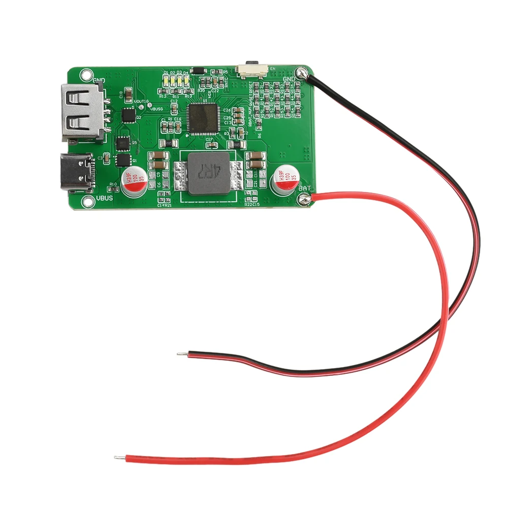 DC 4.5-25V 45W PD QC Full Protocol Bidirectional Fast Charging Mobile Power Module 2-6S Lithium Battery Protection Motherboard