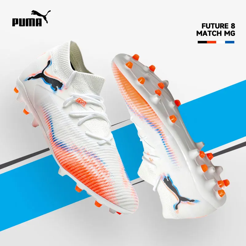 

Puma Men's and Women's Soccer Shoes New Mg Cleats Practical Training Shoes Competition Sports Shoes Artificial Turf Shoes 108595-01