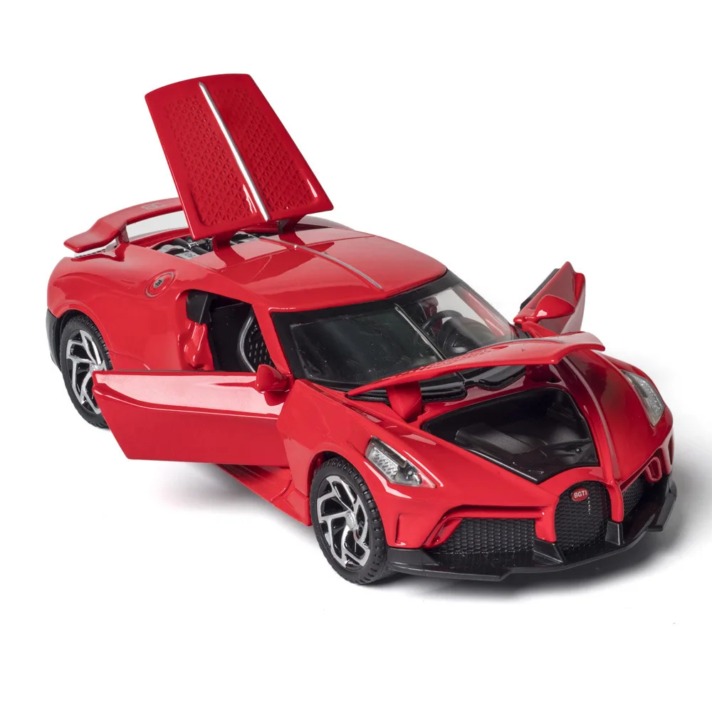 

1:32 La Voiture Noire supercar Alloy Model Car Diecasts Metal Model Simulation Sound Light Collection Boys Toy Gift