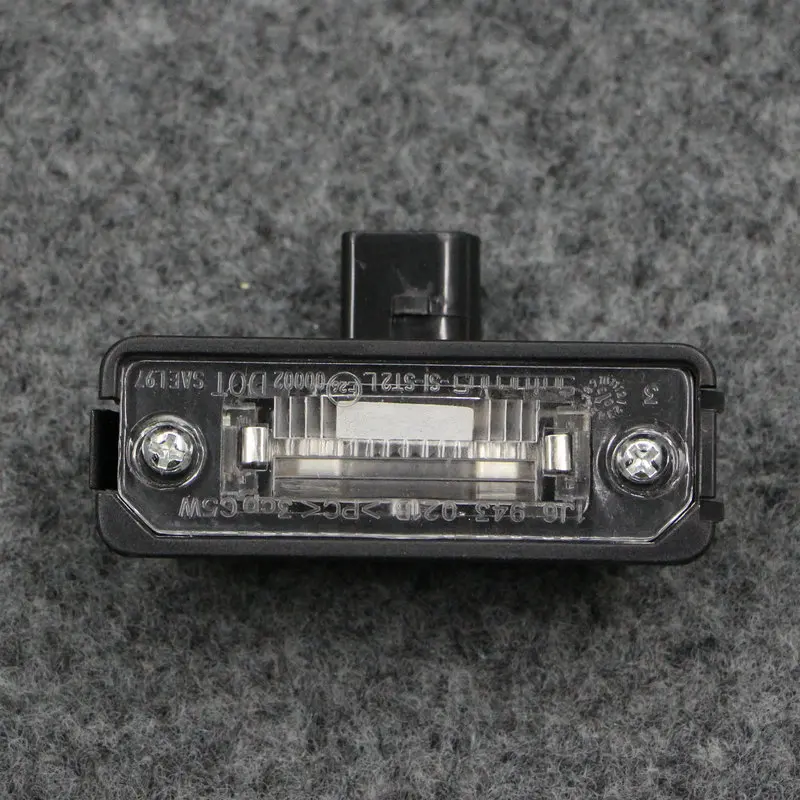 Aplicar a Beetle 2006 2010 GOLF MK4 1998 2000 2004 Lupo Phaeton Polo Lámpara de luz de matrícula 1J6 943 021 B
