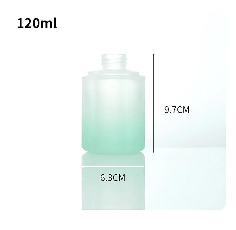 زجاجات عطر زجاجية 120 مللي عطر منزلي أنيق قابل لإعادة الملء ديكور منزلي ناشر البخور زجاجة ناشر القصب للعلاج بالروائح #6