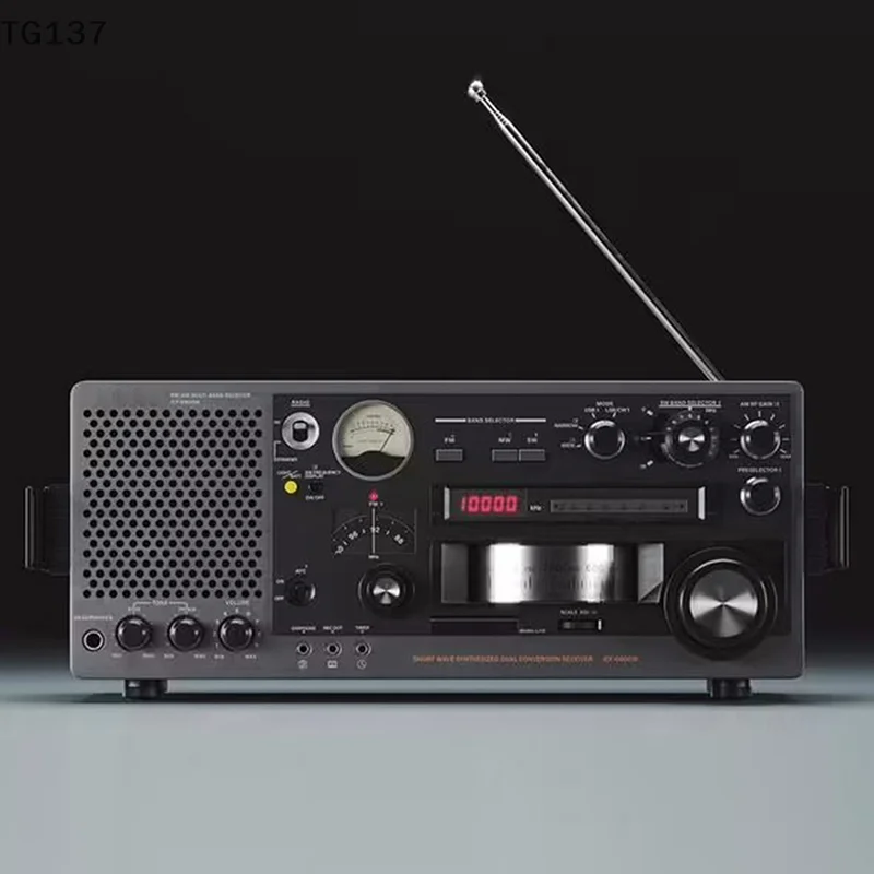 1Pc Universal Stainless Steel AM FM Radio Antenna 4 Section Telescopic Head Speaker Radio Pull Rod