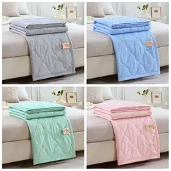 Skin-Friendly Cooling Blanket New Cold Effect Double Sided Conditioning Quilt Spring Summer Breathable Cooler Quilt