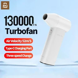 Youpin Electric Jet Fan  X5 violent turbofan Air Blower 130000 RPM Suitable Home Outdoor Keyboard Cleaning Coal Burning