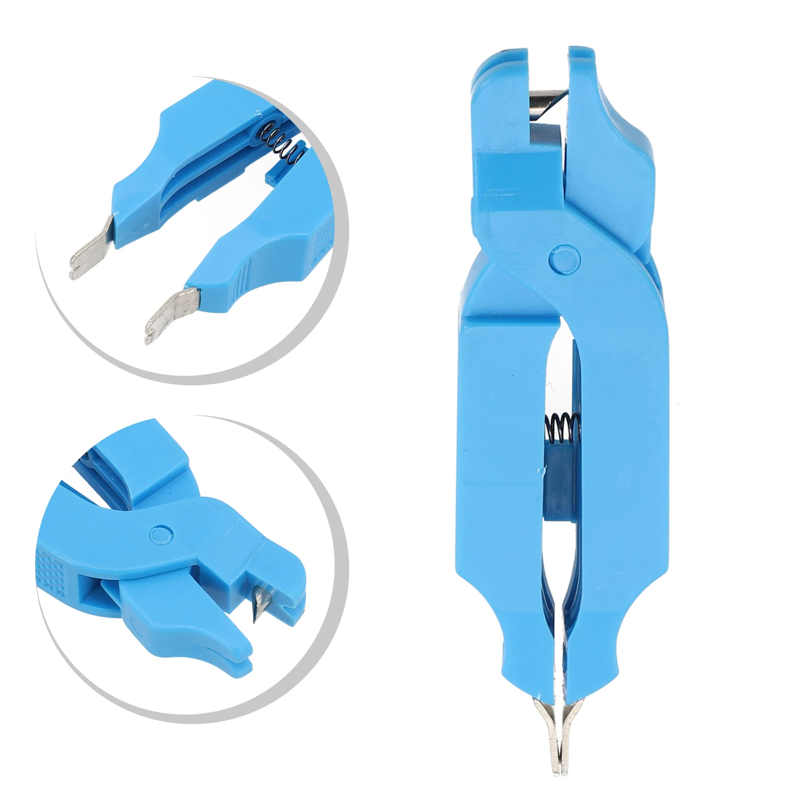 Fishing Line Clamp Tool With Refined Grip And Stainless Steel Contact Points For Smooth Shot Sliding And Removal