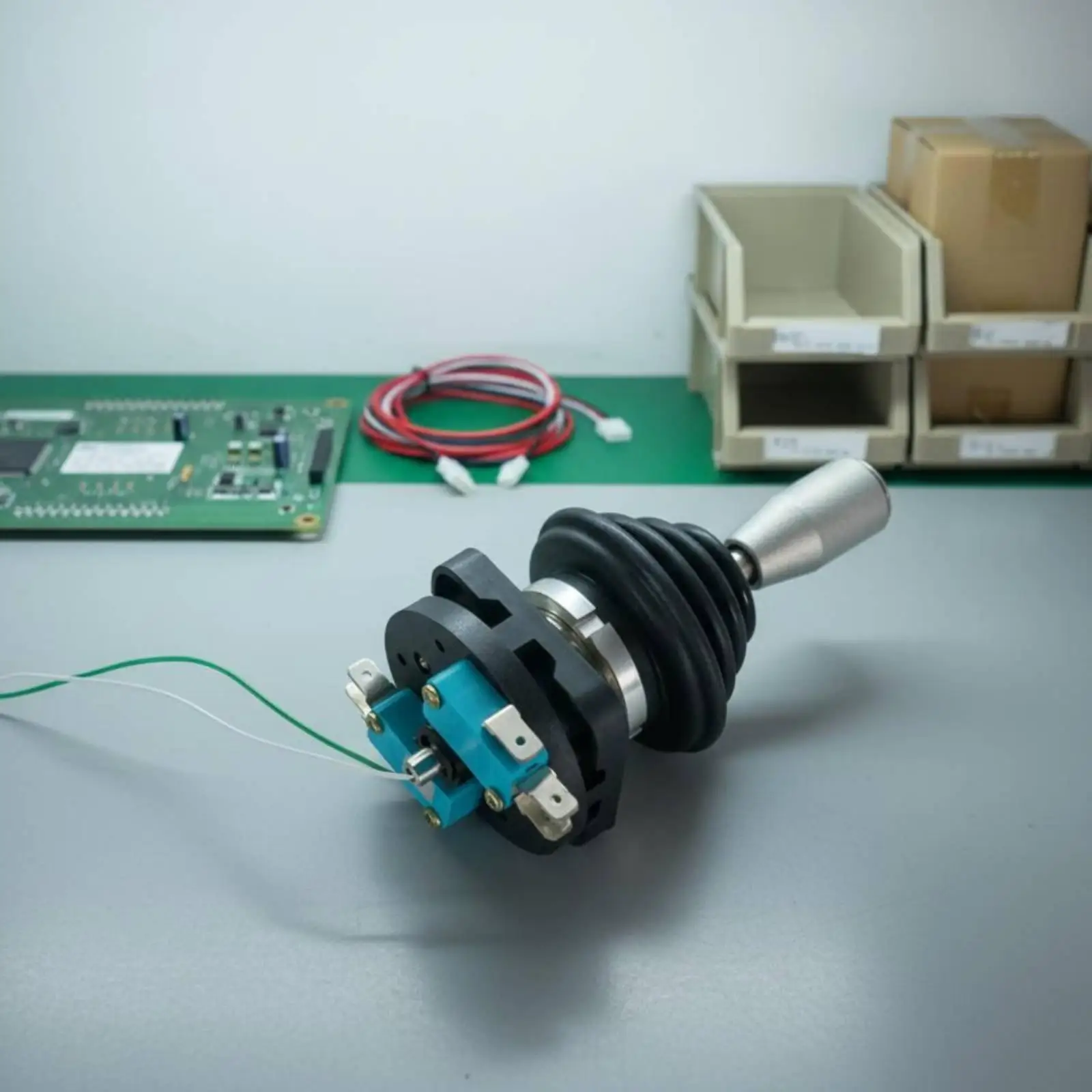 Joystick Switch 4 Position Modular Structure Self Cleaning Contact for Electric High Work Car and Machinery Control