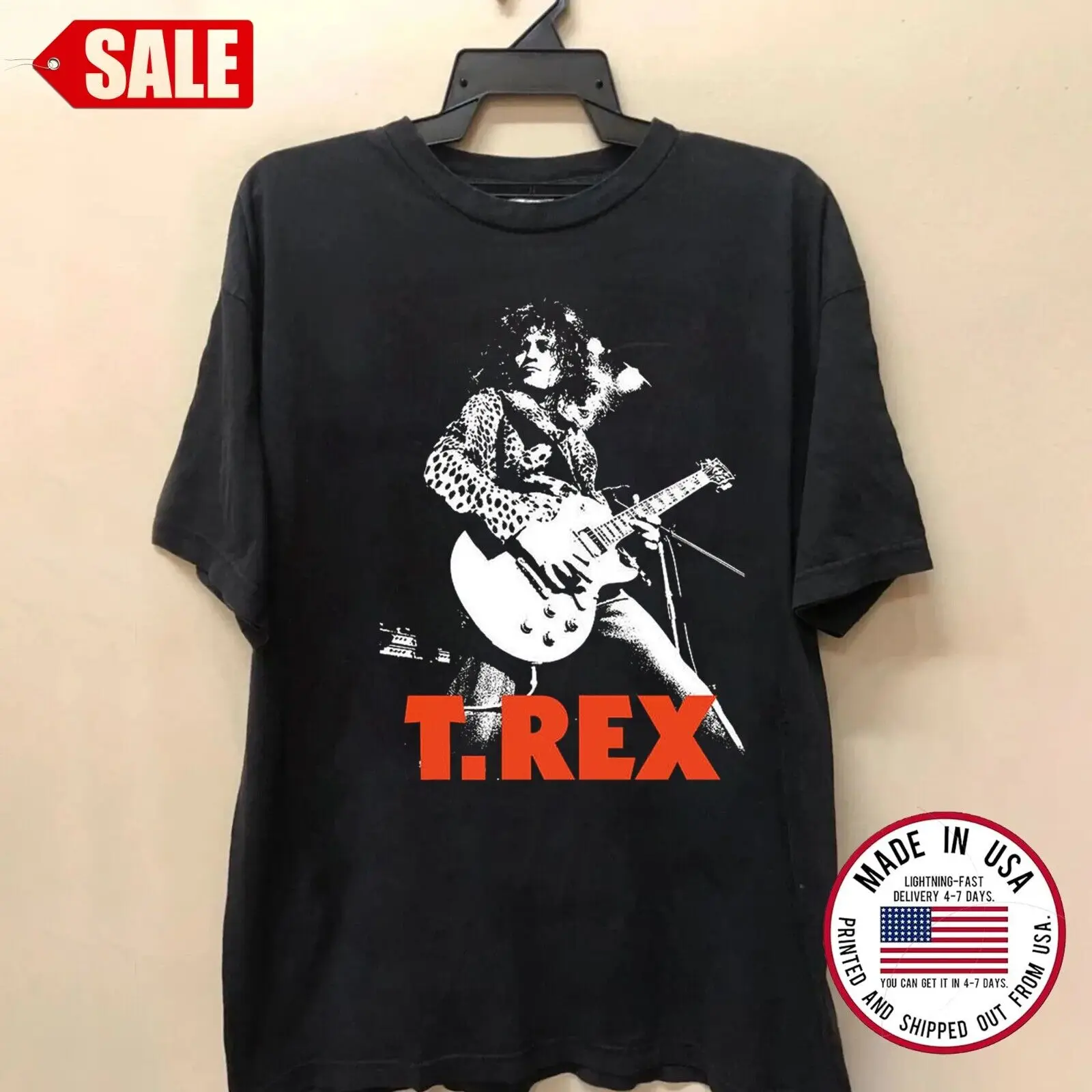 

Новый Популярный рок-подарок T REX band, забавная мужская модель, футболка 1HN672