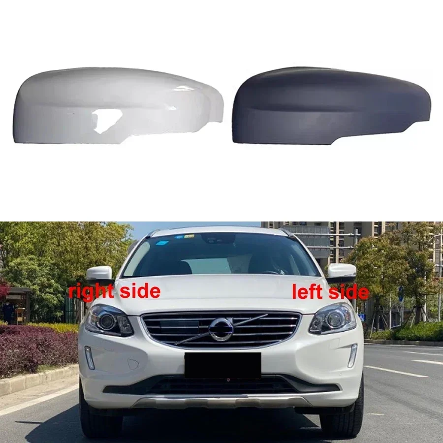 

Auto Rear View Mirrors Shell Cap Housing Wing Door Side Mirror Cover For Volvo XC60 2014 2015 2016 2017 Car Accessories