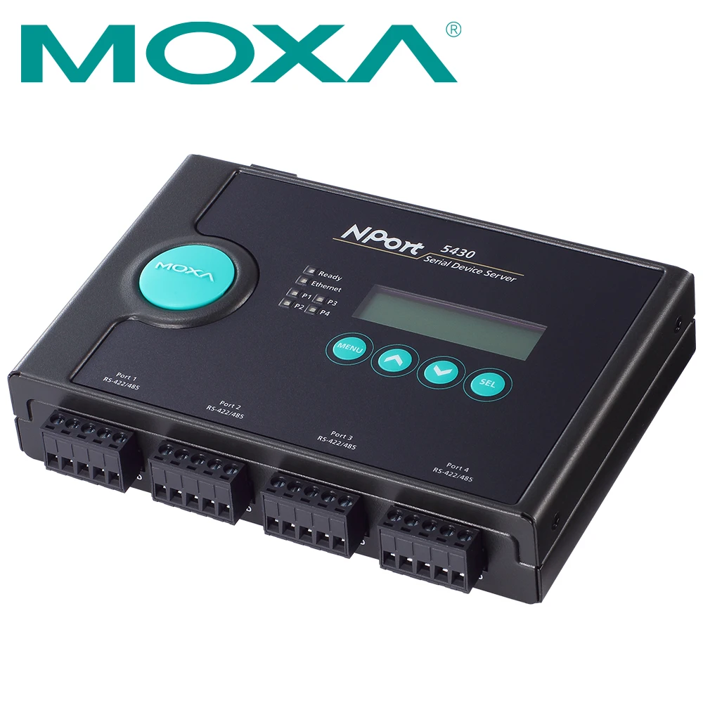 MOXA NPort 5430 4 Port RS422/485 device server