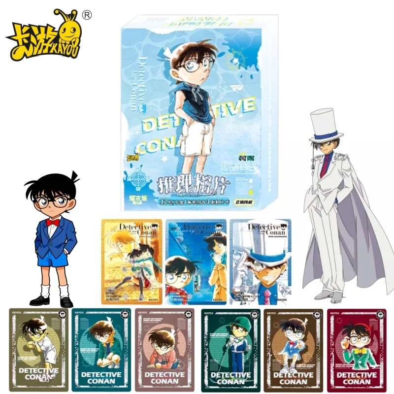 

KAYOU Official Genuine Detective Conan Series Photo Anime Card Character Periphery Collection Ornament Toy Card Gift OriginalBox