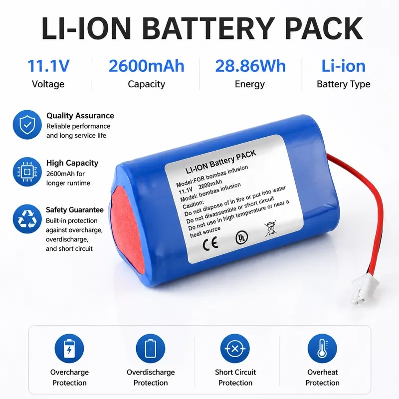 for Bombas Infusion Batteries Imported High Quality Factory Direct Sales Assurance