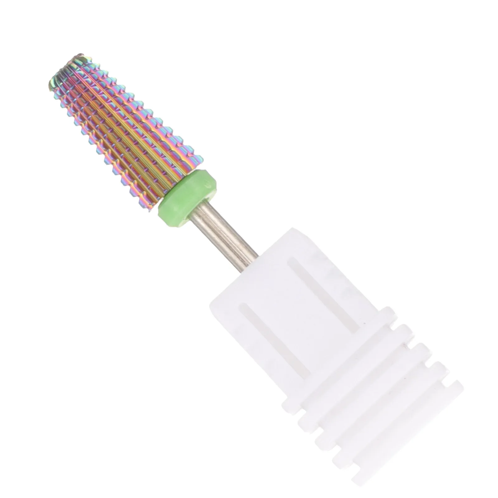 

Tungsten Carbide Nail Drill Bit Precision Cone Design Low Heat for Acrylic Nails Manicure Pedicure Salon Home Personal