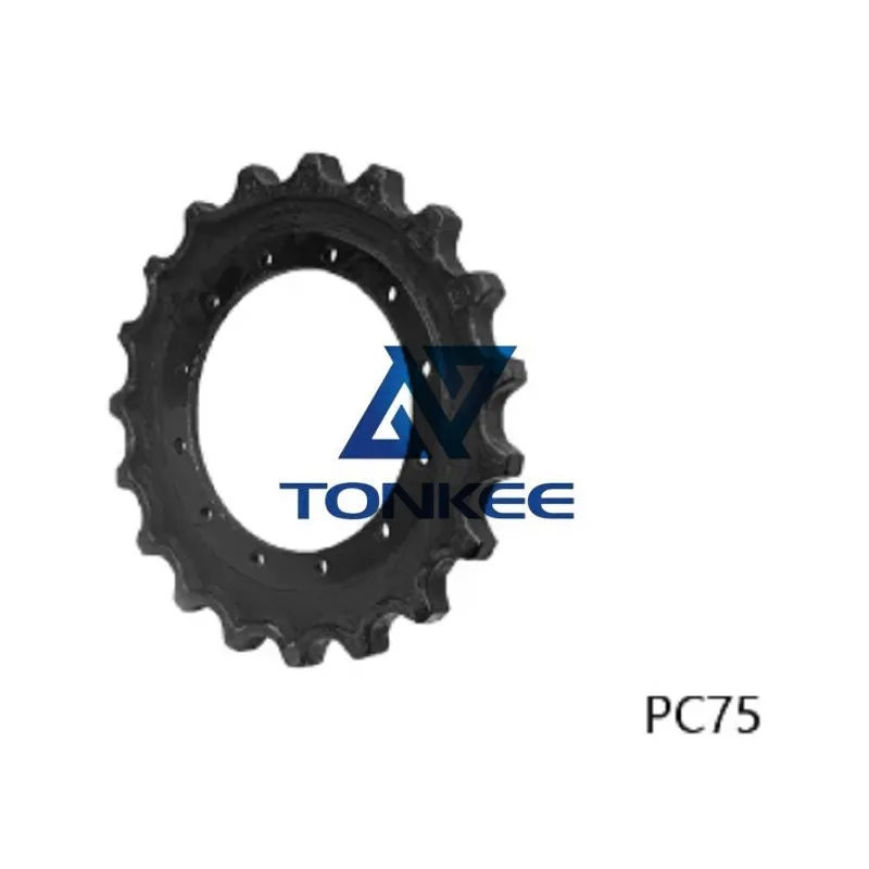 

High Duty Chain Drive Sprocket Black PC75 Track Steel Sprocket