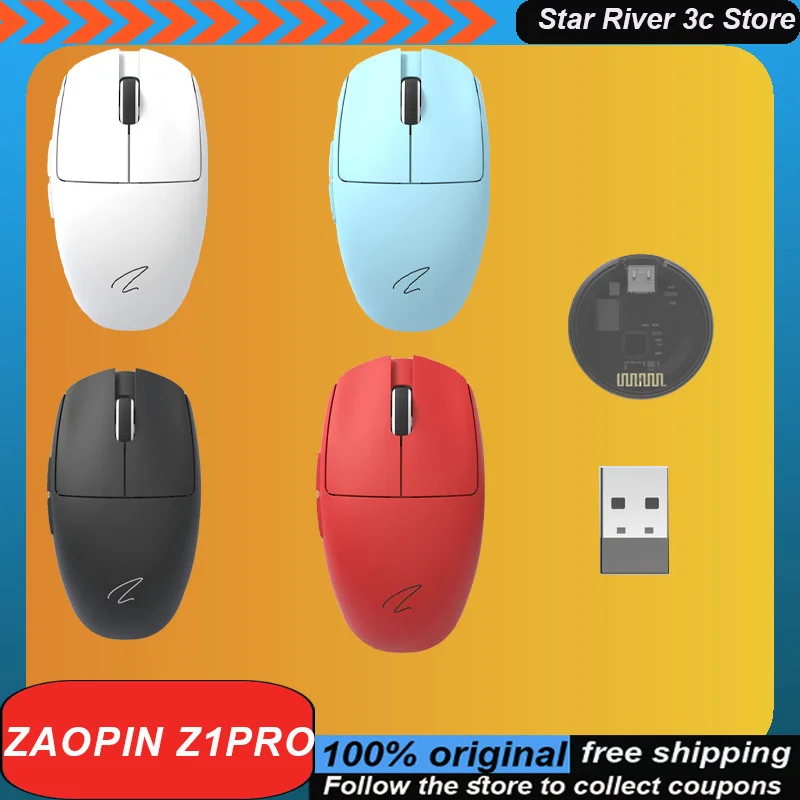 

Zaopin Z1 pro Wireless Mini Mouse Paw 3395 Nordic 52840 Chip Long Battery Life Lightweight Customized Laptop Gaming Mouse