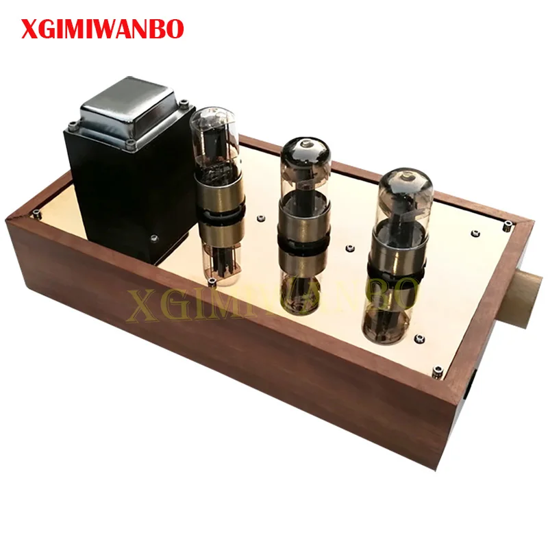 Aosipao HIFI مضخم أنبوب فراغ ، تصحيح الأنبوب ، مضخم صوت خشبي صلب ، 6N8P 6SN7 6H8C CV181 ، 6Z5P ، 6Z5P #4