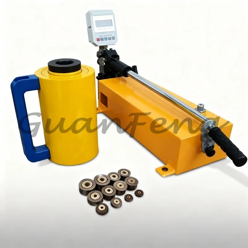 High precision 200KN hydraulic tensile testing machine, anchoring strength tester for steel bars, bolts, and expansion anchor