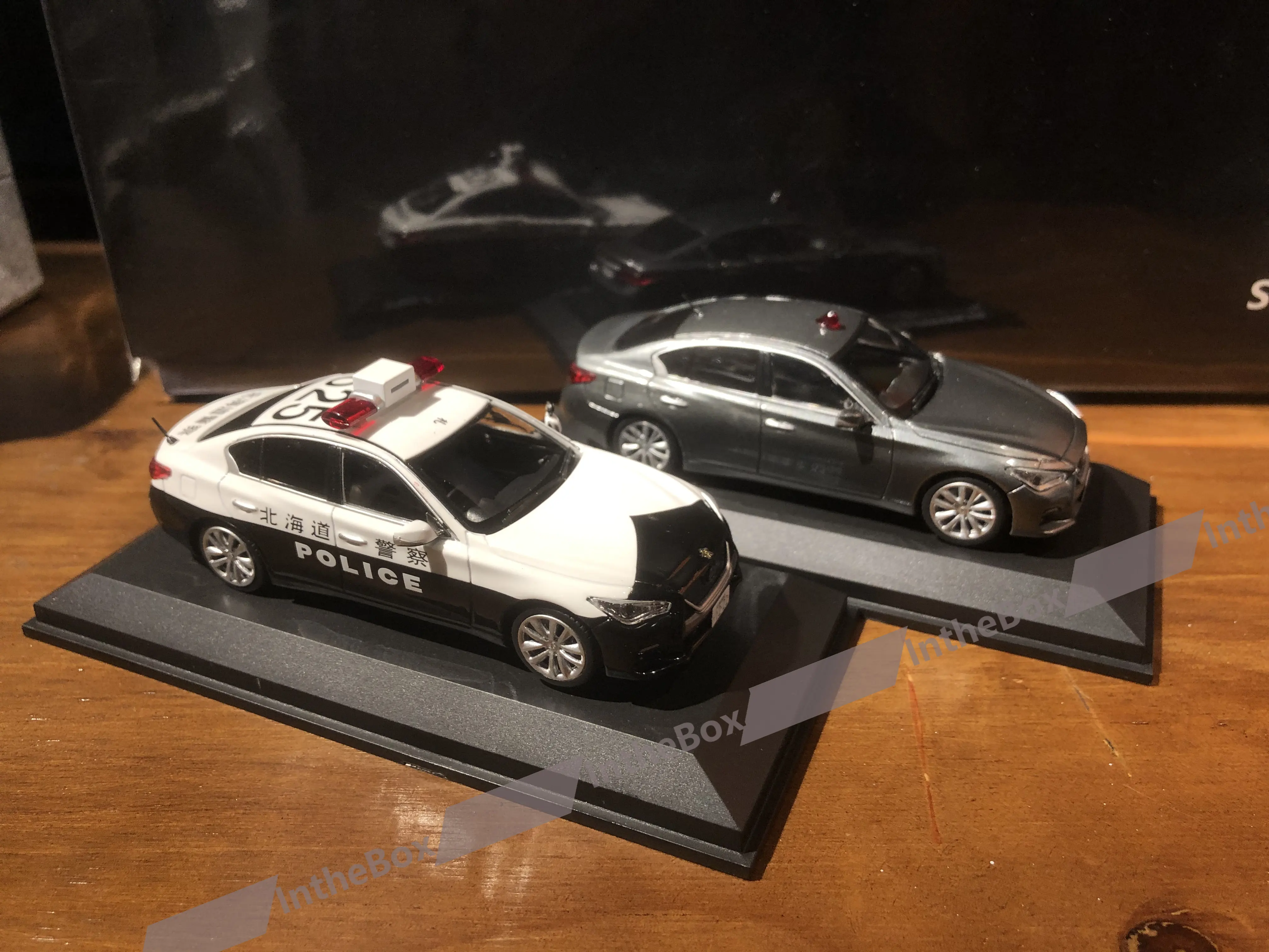 Coleção de carros modelo Diecast Rai'S Skyline Gt V37, Polícia de Hokkaido, Motim do Departamento de Trânsito, Edição Limitada, Hobby Toy, 1:43, 2020