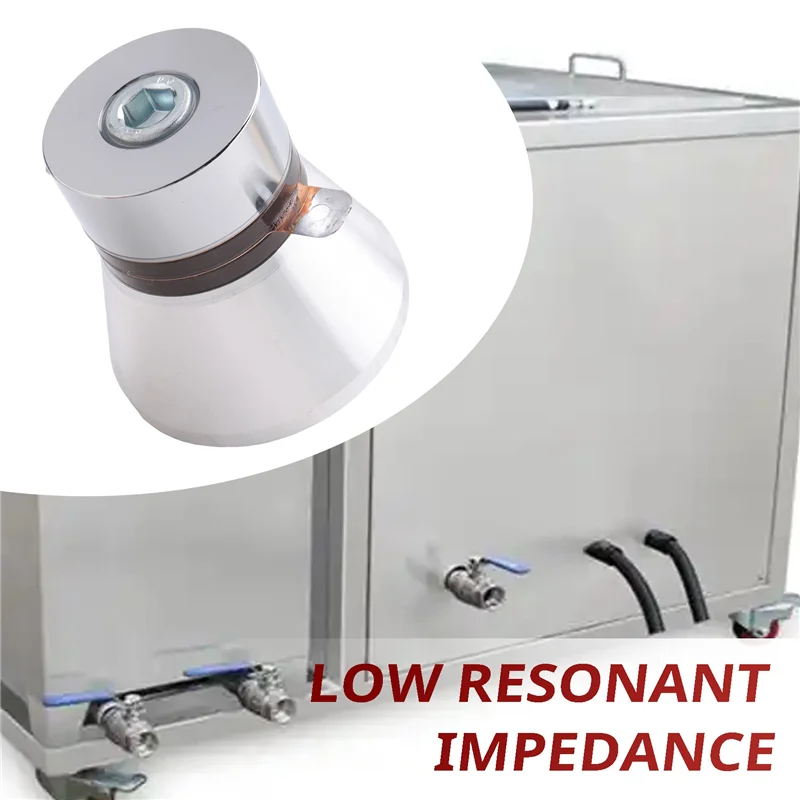 B47B-100W 28Khz อัลตราโซนิก Piezoelectric ทําความสะอาด Transducer ทําความสะอาดประสิทธิภาพสูง Ultrasonic Piezoelectric Transducer