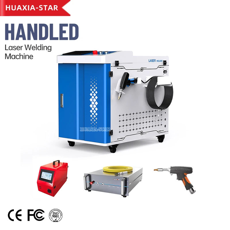 

New 3000W Handheld Fiber Laser Welding Machine for Stainless Steel Carbon Steel Aluminum