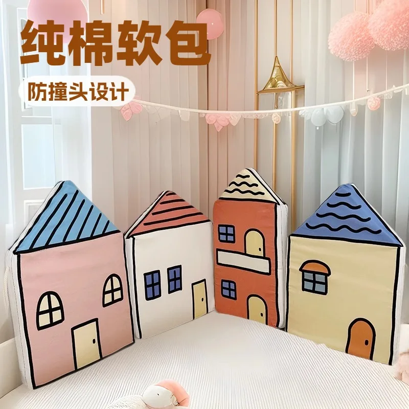 ベビーバンパー-チチオネラ-ベビーベッドプロテクター-幼児用コットン製ベビーベッドバリア-新生児用クッション-ブレード-クナス-パラ-エル-ベベ