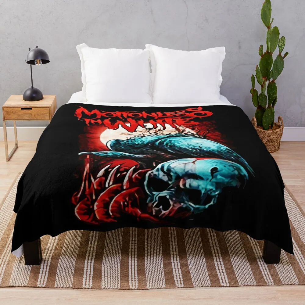 Skull Motionless Throw Blanket Weighted blankets and throws Blankets