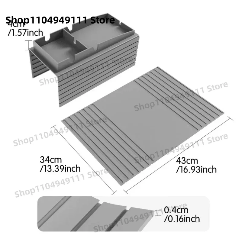 Porte-gobelet de canapé antidérapant en Silicone, dessous de verre, fauteuil inclinable, support organisateur de télécommande, plateau d'accoudoir de canapé