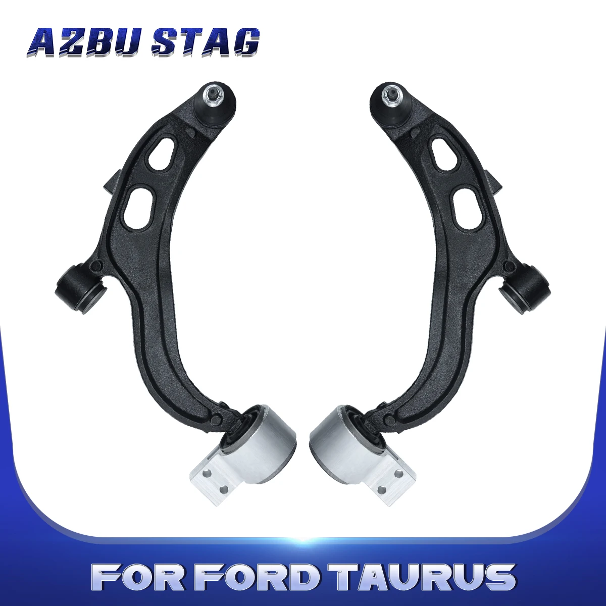 

AzbuStag 2Pcs Front Lower Left Right Control Arm Suspension for Ford Taurus Flex Lincoln Mks Mkt 2013 2014 2015 2016 2017-2019