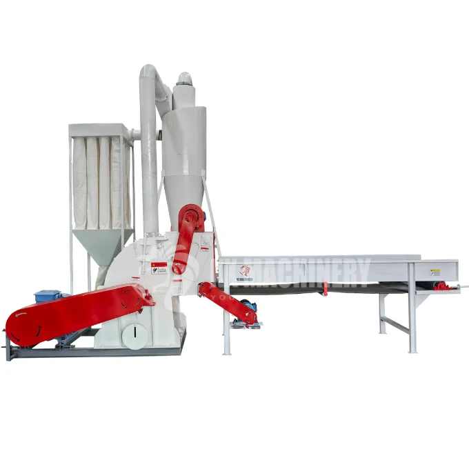 High Productivity Multifunctional Feed Crushing Machine Corn Wheat & Rice Stalk Crusher