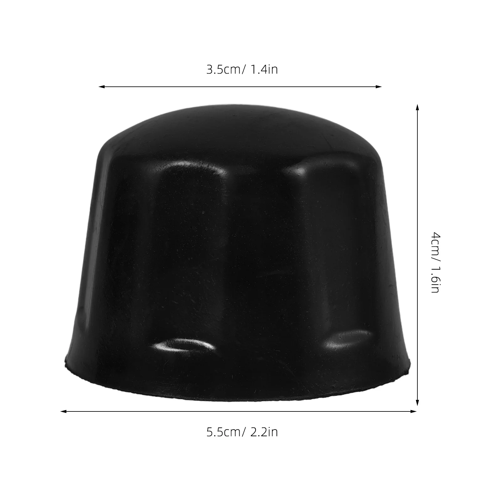 4 pezzi Atv Mozzo ruota Tappi antipolvere Copertura in gomma per 110-250cc Quad Rim Ruota Dado Protezione Pneumatico Bullone Caps Atv Pneumatico Dadi