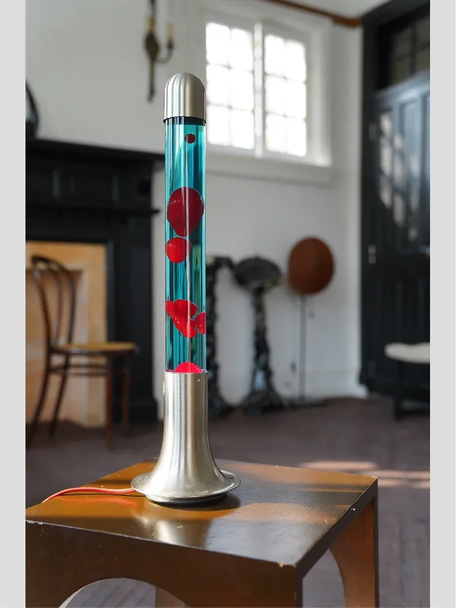 Floating Light | Bright Red Lake Blue Original Table Floor Lamp Artistic Simple Lava Lamp