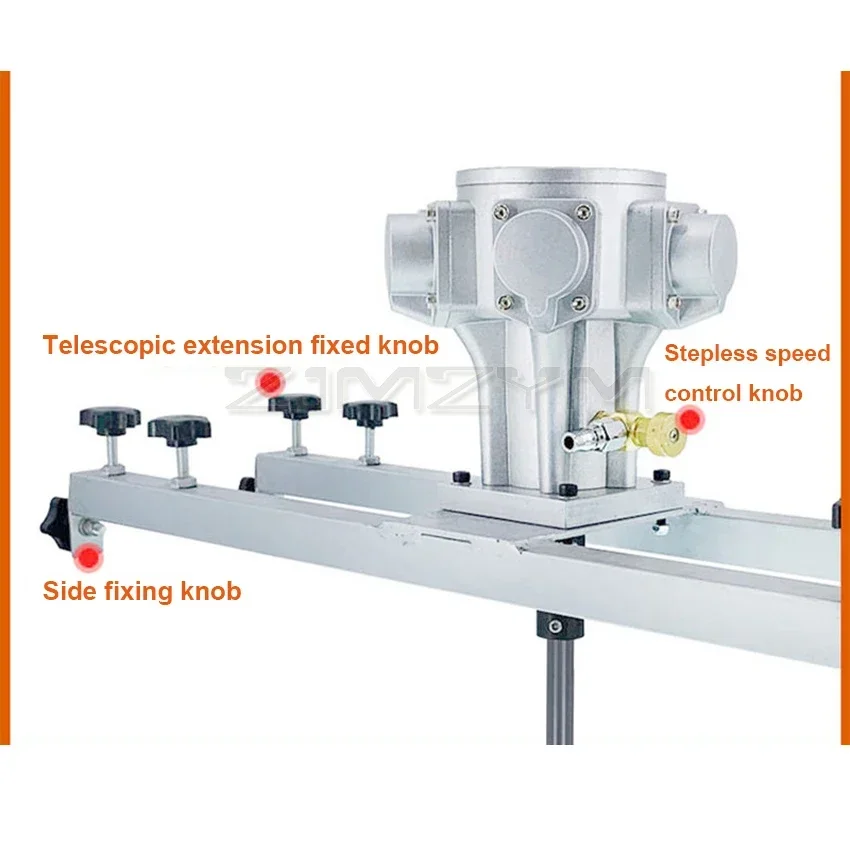 Pneumatic 1 Ton Air Agitator IBC Tank Mixer Machine 1000L Commercial Barrel Drum Stirrer With Support Hanger