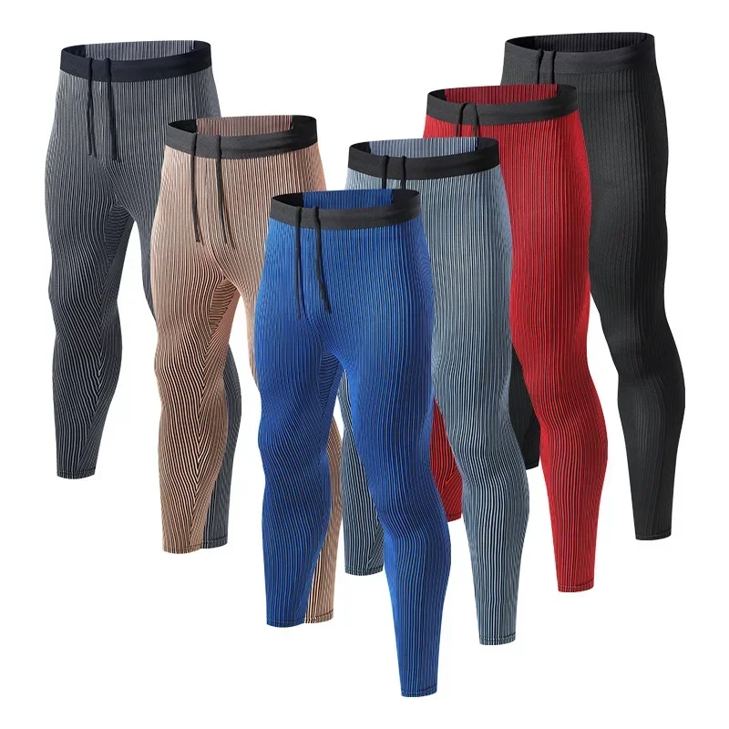 

Summer Spring Autumn Men Boy Running Tights GYM Pants Male Basketball Football Soccer Fitness Exercise Sport Long Leggings J451