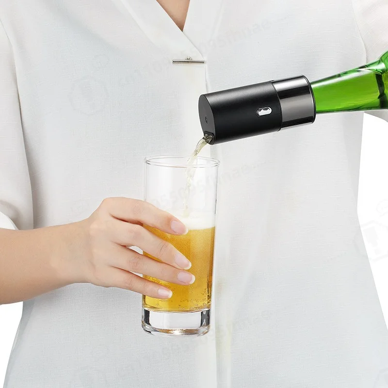 Bottled Beer Foam Machine, Portable Beer Foam Maker Frother Aerator for Home Bar Party Use