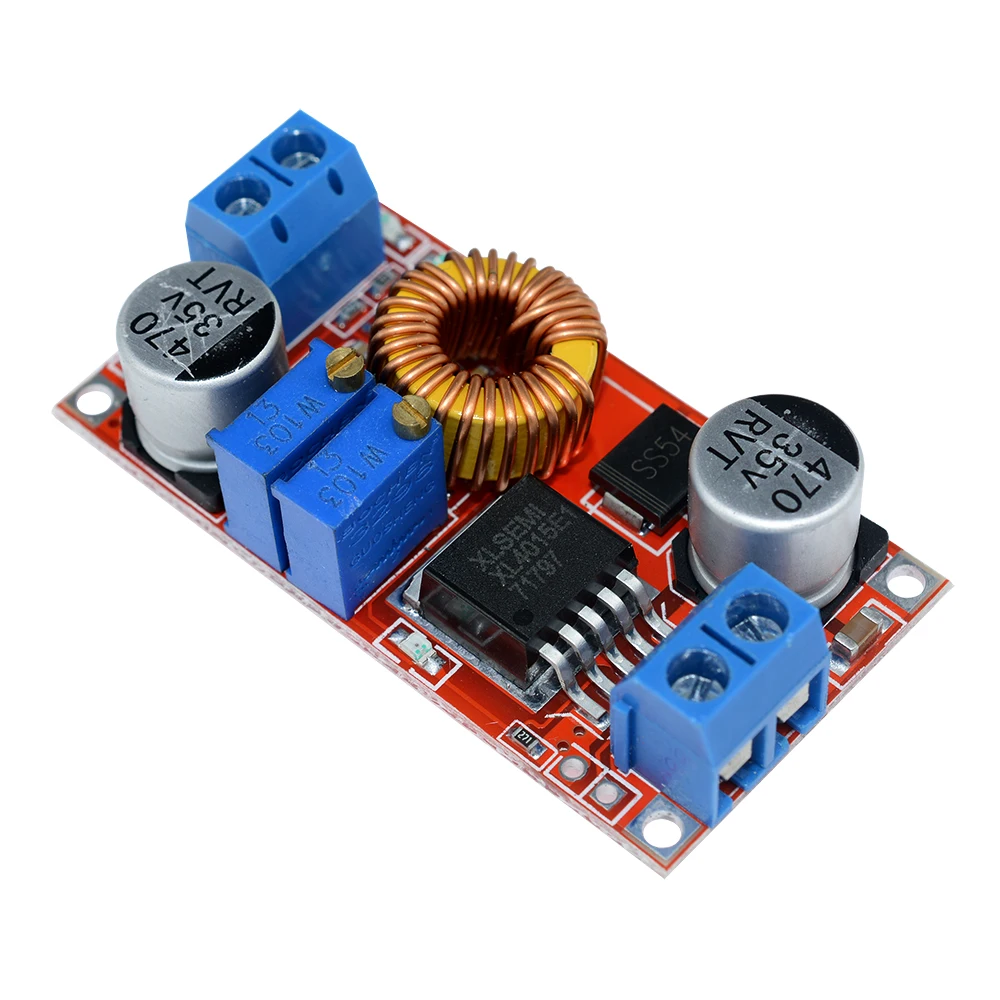 5A DC to DC CC CV Lithium Battery Charger Board XL4015 LED Step Down Buck Battery 5A Fast Charging Power Converter Module