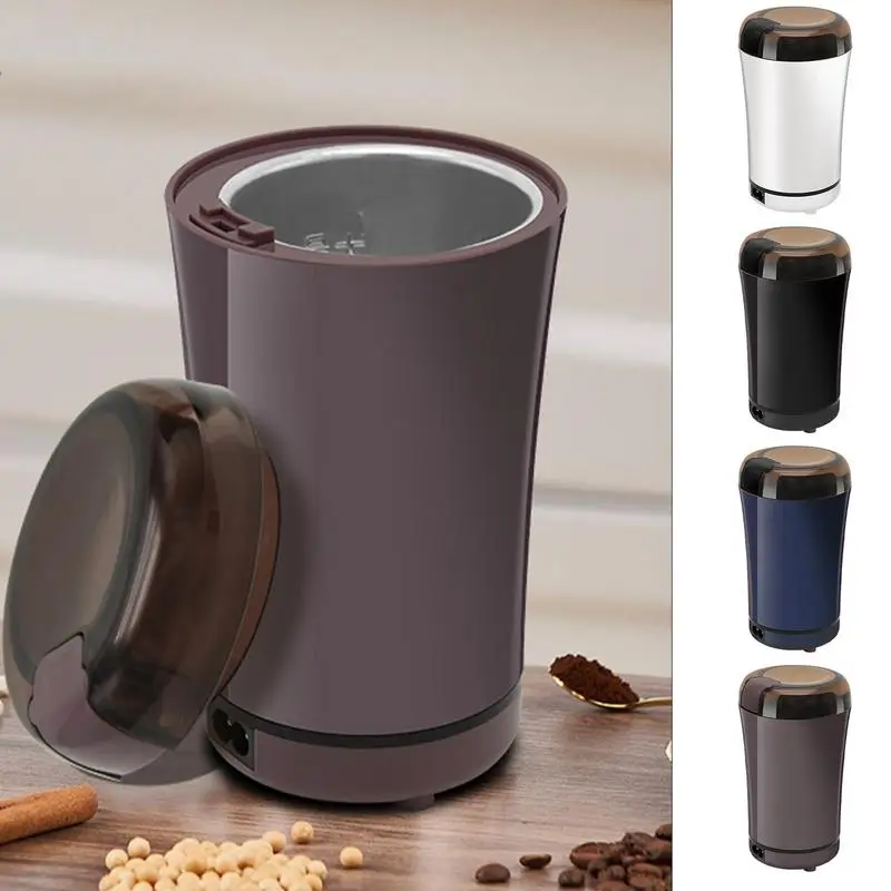 Coffee Bean Grinder Coffee Mill For Beans Quiet Easy To Use Powerful Motor Stainless Steel Cutter And Chamber Coffee Mill For