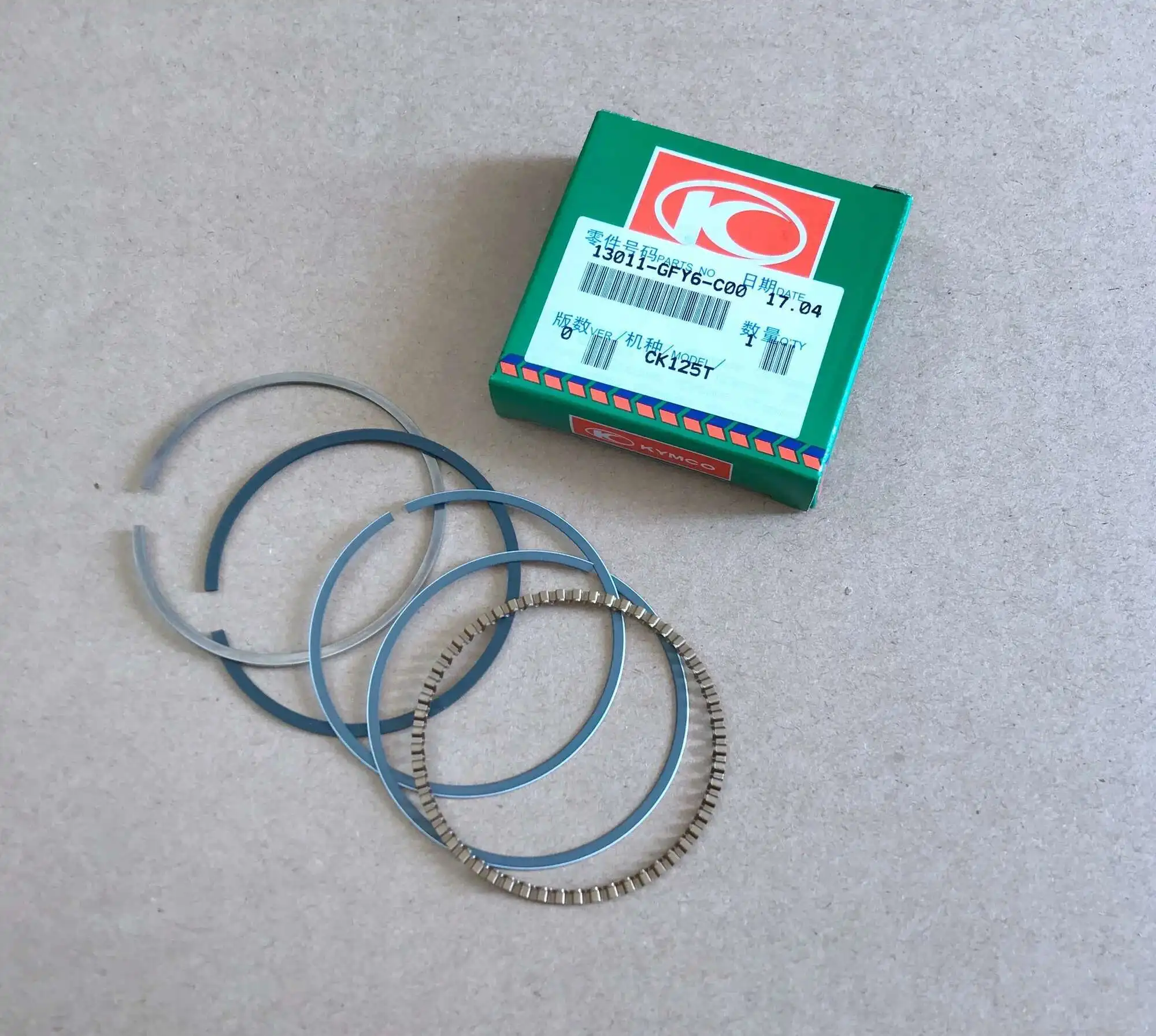Motorcycle Piston Ring for Kymco Gy6 2m 2p 2l 2e