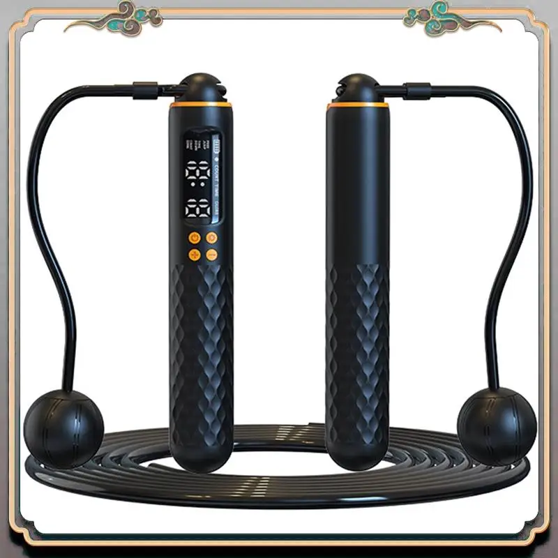 

Durable Intelligent Counting Skipping Rope Weight-Bearing Ropeless Dual-Purpose Fitness Exercise Steel Wire