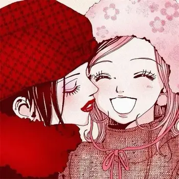 Nana & Hachi 情侶手機鏈掛飾 紅色粉紅色草莓蝴蝶結鑰匙圈 動漫風格 Y2K 鑰匙圈配件 女友禮物 8 最佳銷售 動漫手機掛飾 - №5