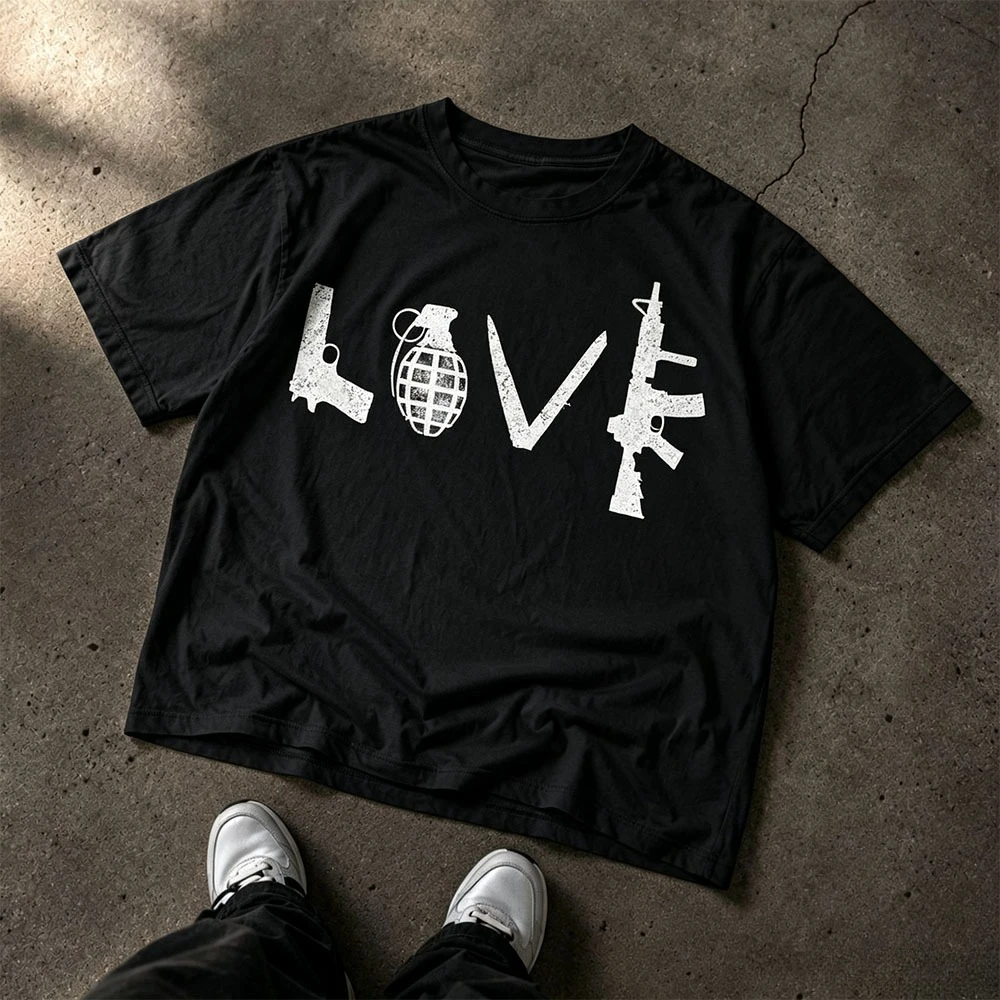 New Arrival: Classic Y2K, 2000s Millennium-Era Style, Trendy Printed T-Shirt, “Garbage Rock” Oversized Fit, Unisex