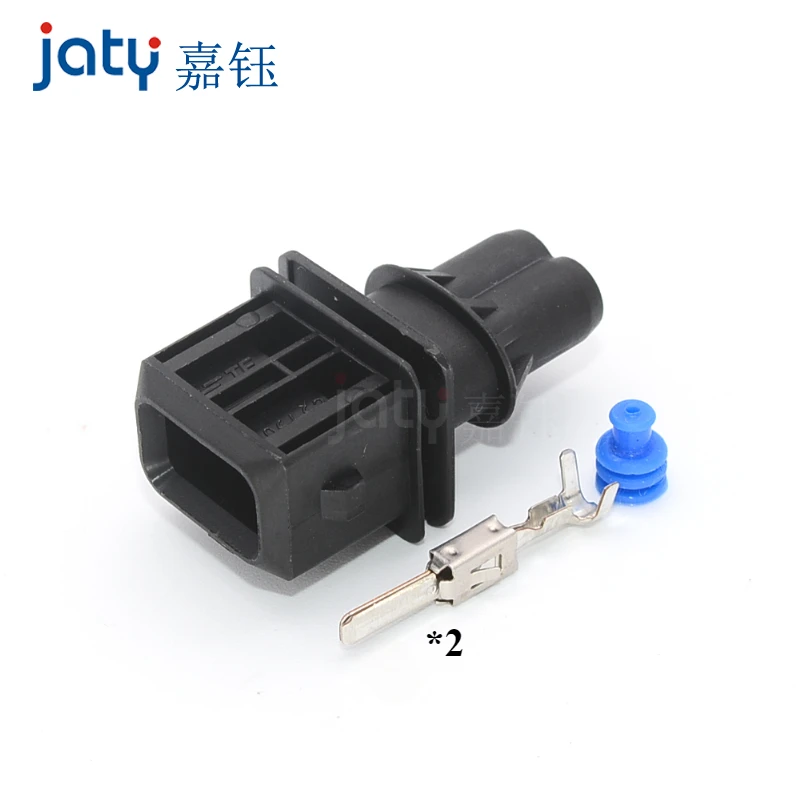 1set, 2-pin  DJ7021B-3.5-11/21, Automotive Connector Fuel Injector Plug 282189-1 Methanol Modified Sensor Pin Holder 106462-1